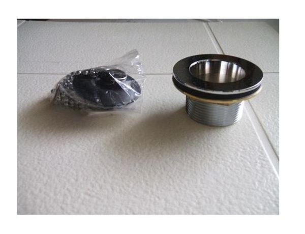 画像1: FHY47C-コマツ化成ユニットバス　浴槽排水金具、ゴム栓　東陽金属製　 (1)