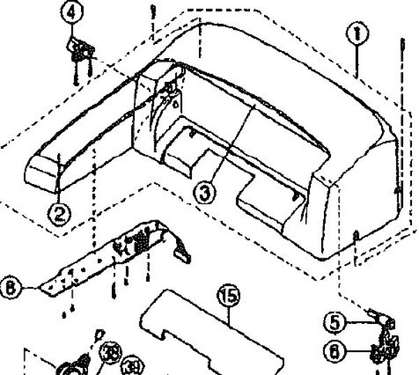 画像1: ADL478AP3JB0・ADL478BP3JB0  図面4・5　ダンパ　 PANASONIC  DL-J用　 (1)