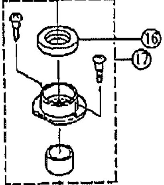 画像1: CH475004  排水ジョイントセット　PANASONIC  CH474WS用　 (1)