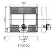 画像4: TPD 640-700-750X640角　洗濯機パンドラム式タイプ　【A5】 (4)