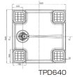 画像2: TPD 640-700-750X640角　洗濯機パンドラム式タイプ　【A5】 (2)